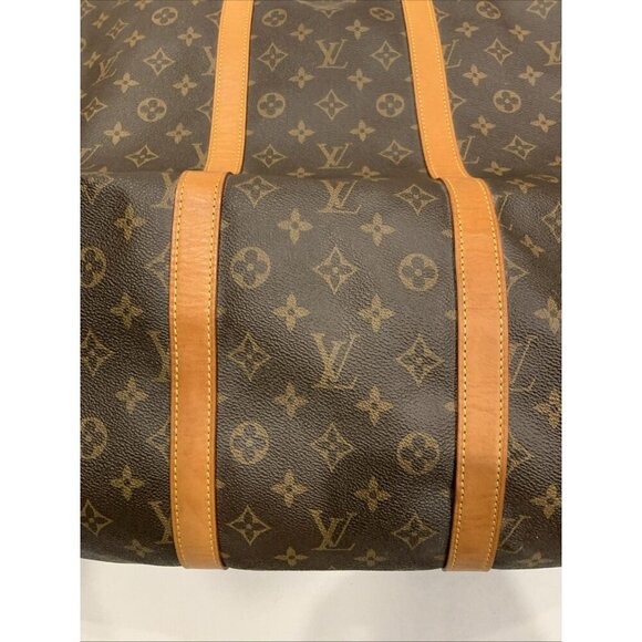 Louis Vuitton Brown Coated Canvas Keepall 60 Travel Duffle Bag FL0060 - Picture 11 of 16